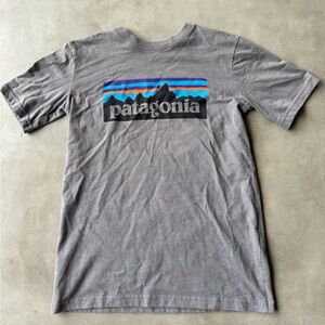 Patagonia Tshirt Yputh Small 7-8 Great Condition
